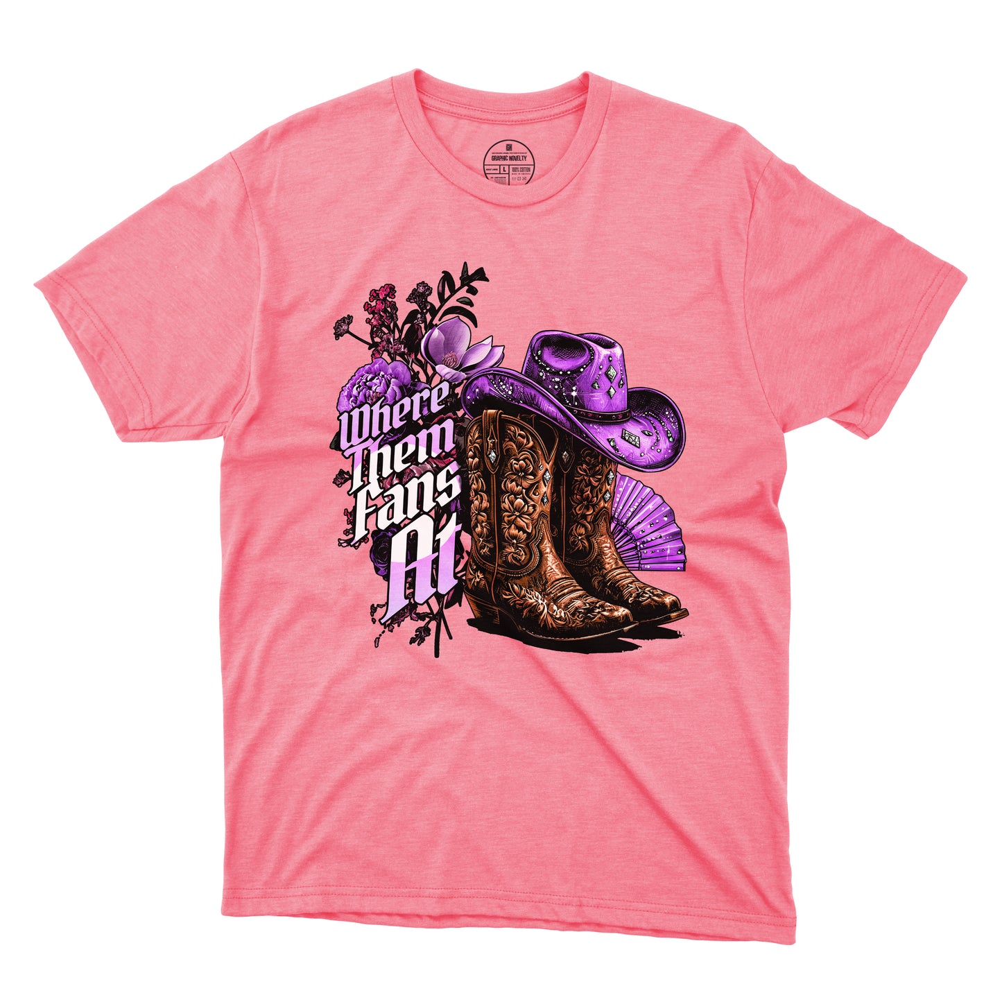 Where Them Fans At T-Shirt 001 (Women's)