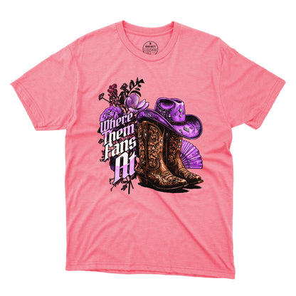 Where Them Fans At T-Shirt 001 (Women's)