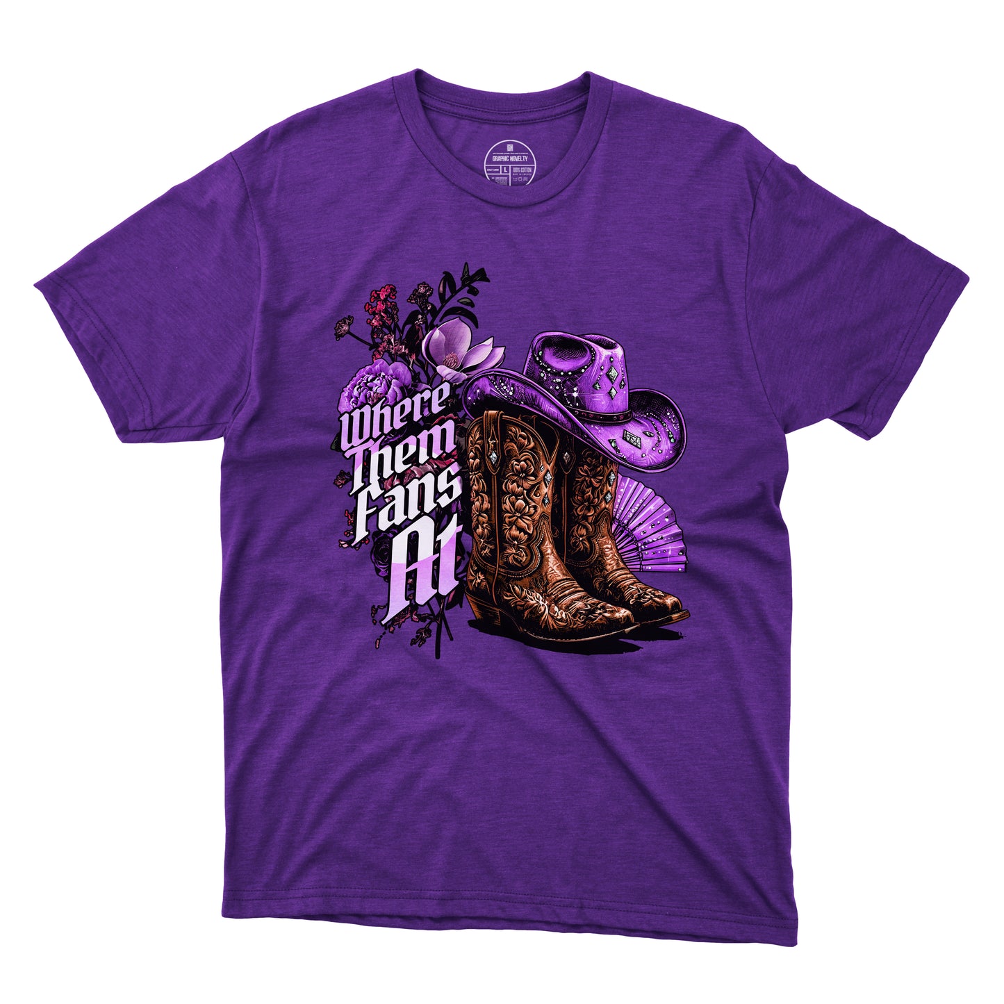 Where Them Fans At T-Shirt 001 (Women's)