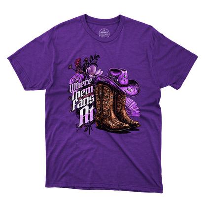 Where Them Fans At T-Shirt 001 (Women's)