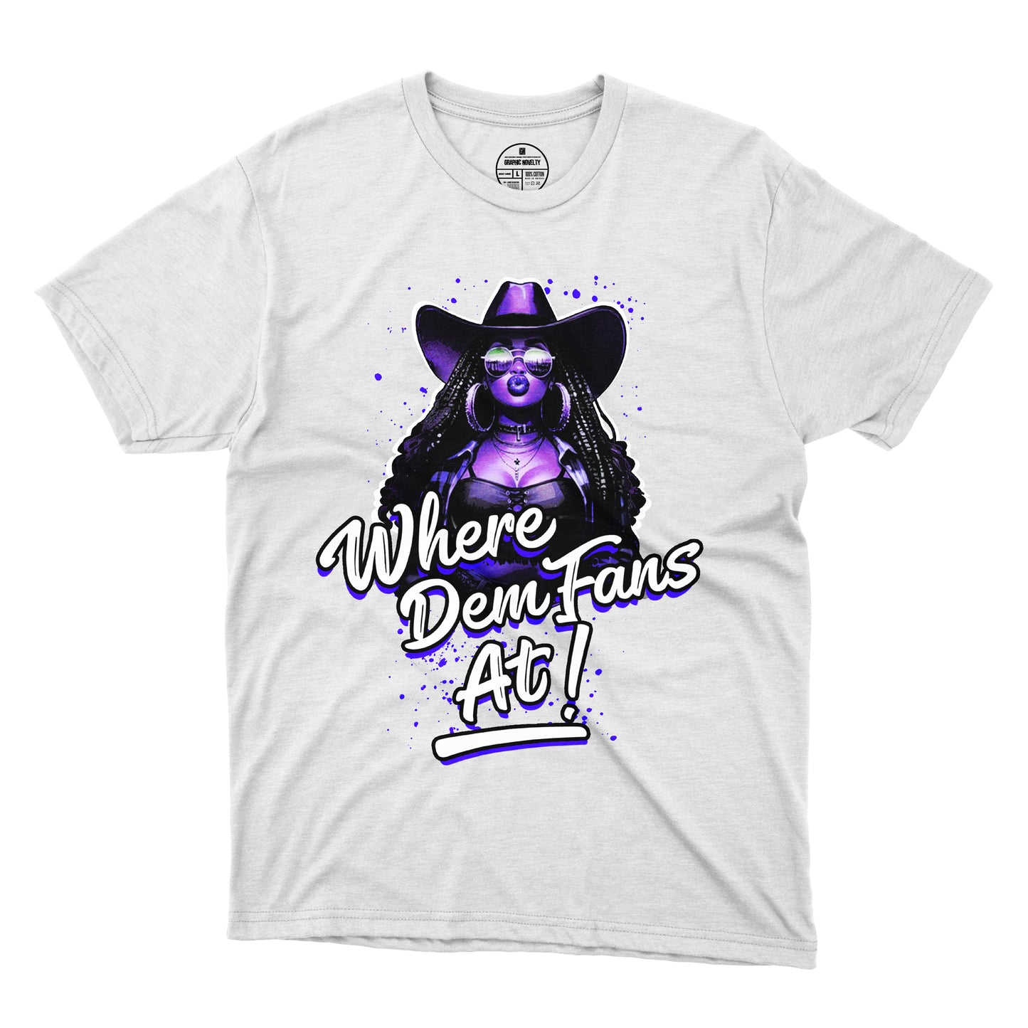 Where Them Fans At T-Shirt 002 (Women's)